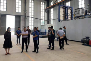 中捷產業園區熊書記來我公司視察工作